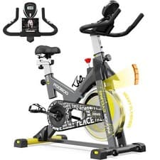 Home Stationary Bike Upright Exercise Bike Indoor Cycling Cardio Workout Bike