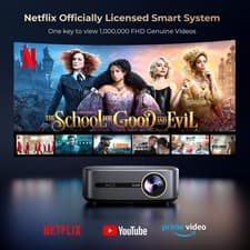4K DoIby Video Projector AI Auto Focus 80000LMS 1080P 5G WiFi Bluetooth Netflix 2