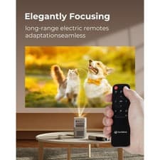 4K Mini Projector Dolby 250" 40000LMS 1080P 5G WiFi Bluetooth Video Home Theater 7