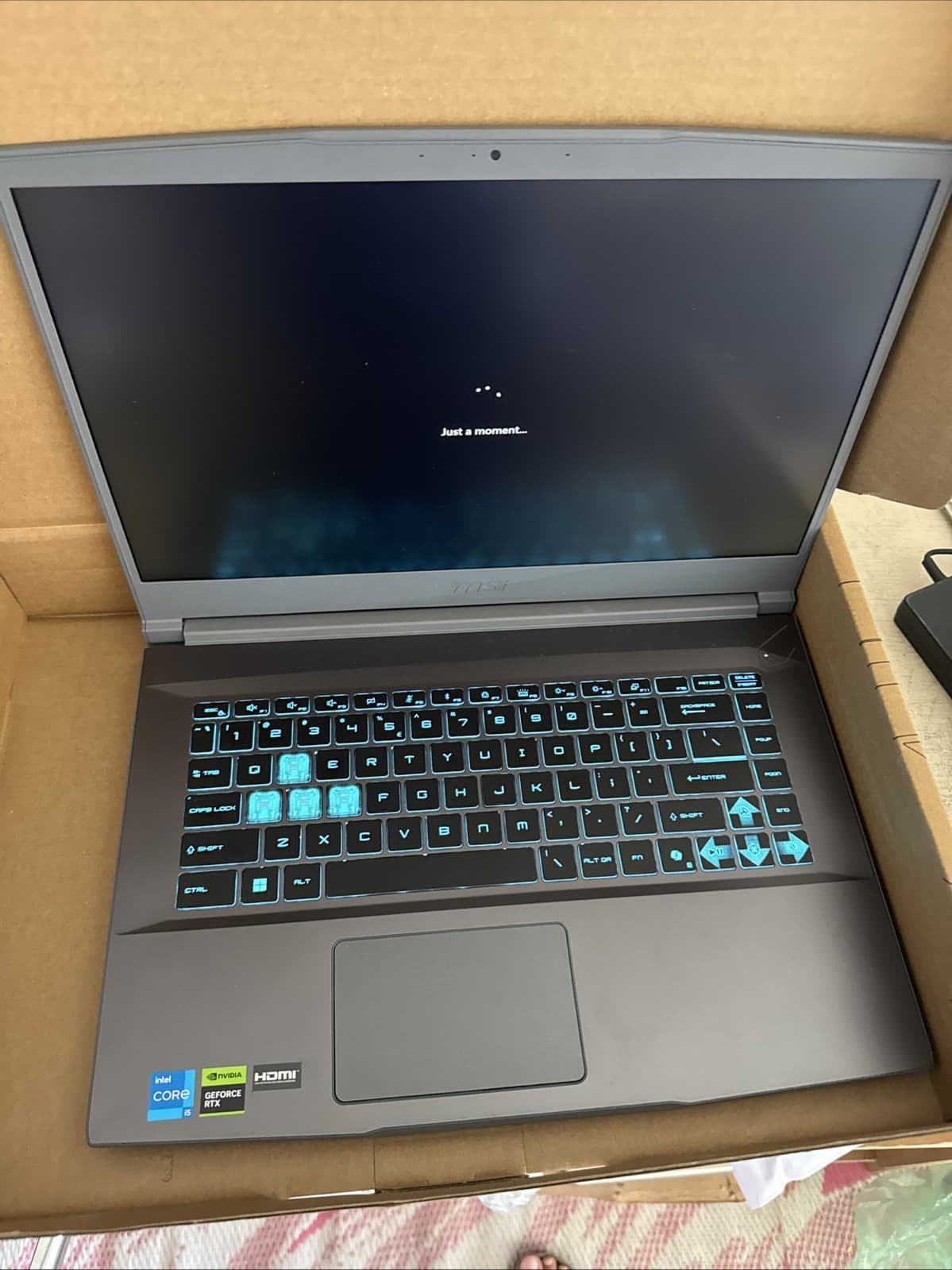 MSI Thin 15.6 inch FHD 144Hz Intel Core i5-13420H NVIDIA GeForce