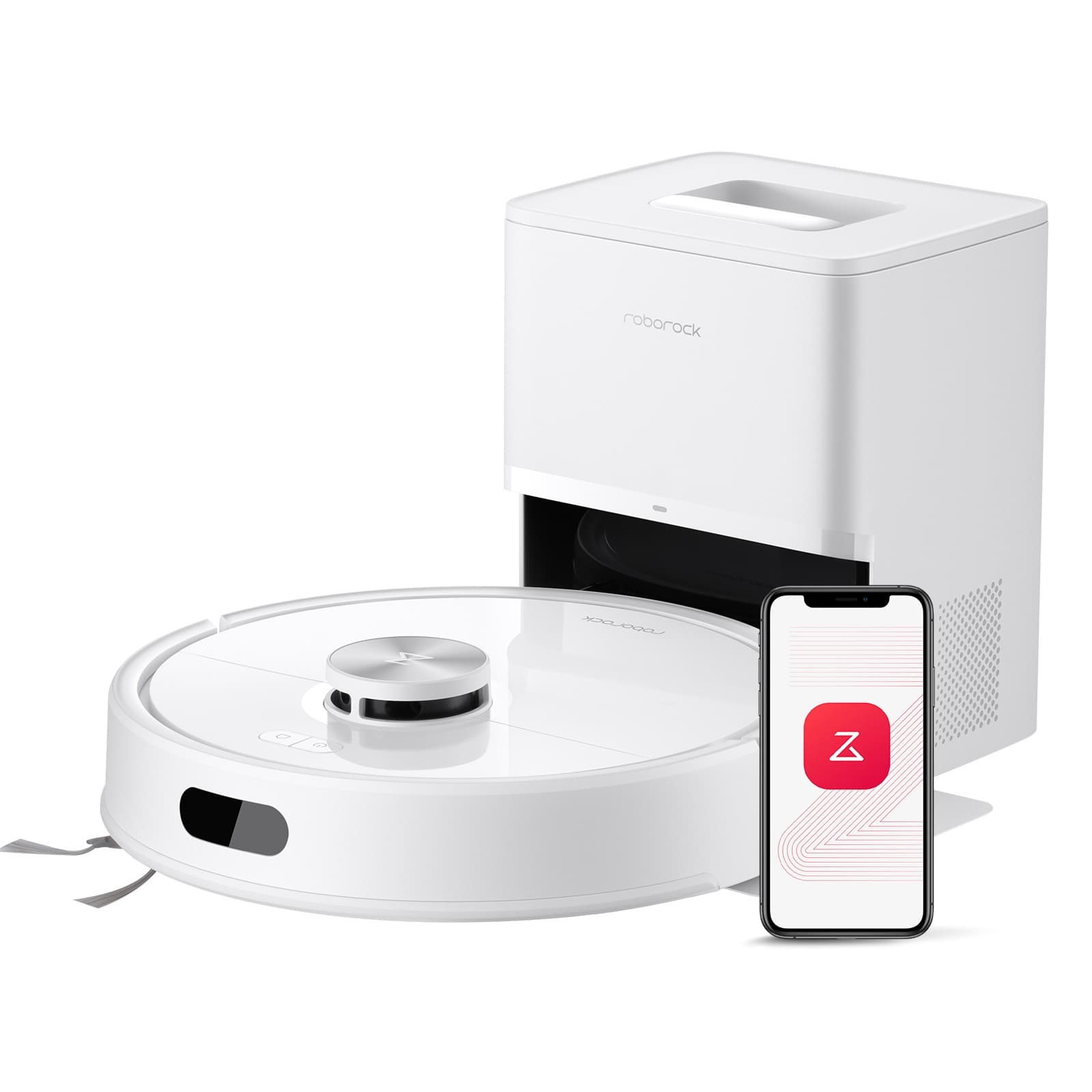 Roborock Q7 M5 Self-Empty Robot Vacuum Cleaner & Mop, 10000Pa, Dual Anti-Tangle