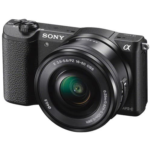 Sony Alpha Mirrorless Lightweight 16-50mm Lens Portable Camera