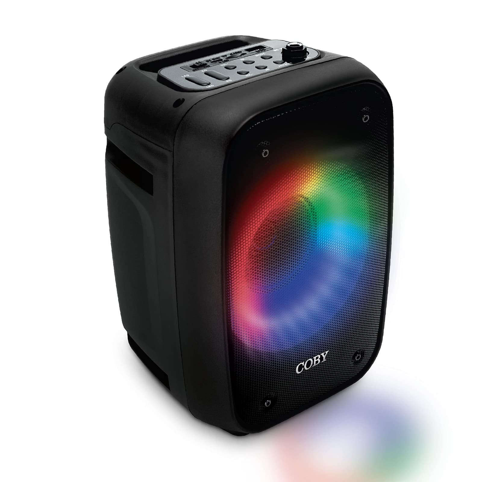 Coby Blaze LightUp Bluetooth Speaker,Wireless Portable Speaker 3 Light Mode