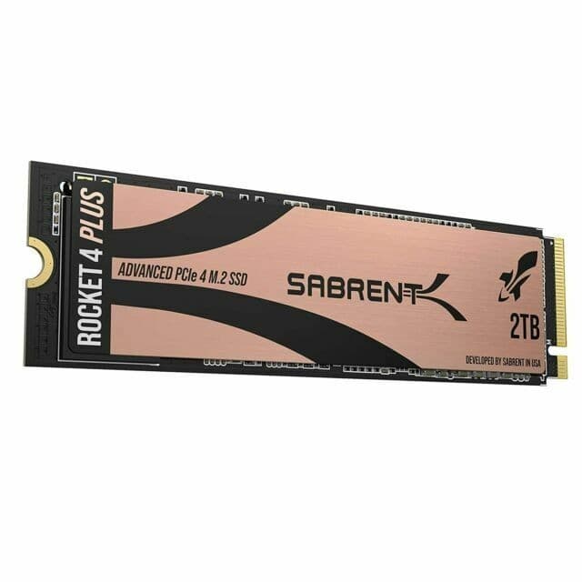 Sabrent Rocket 4 PLUS NVMe 4.0 Gen4 PCIe M.2 Internal SSD (SB-RKT4P- )