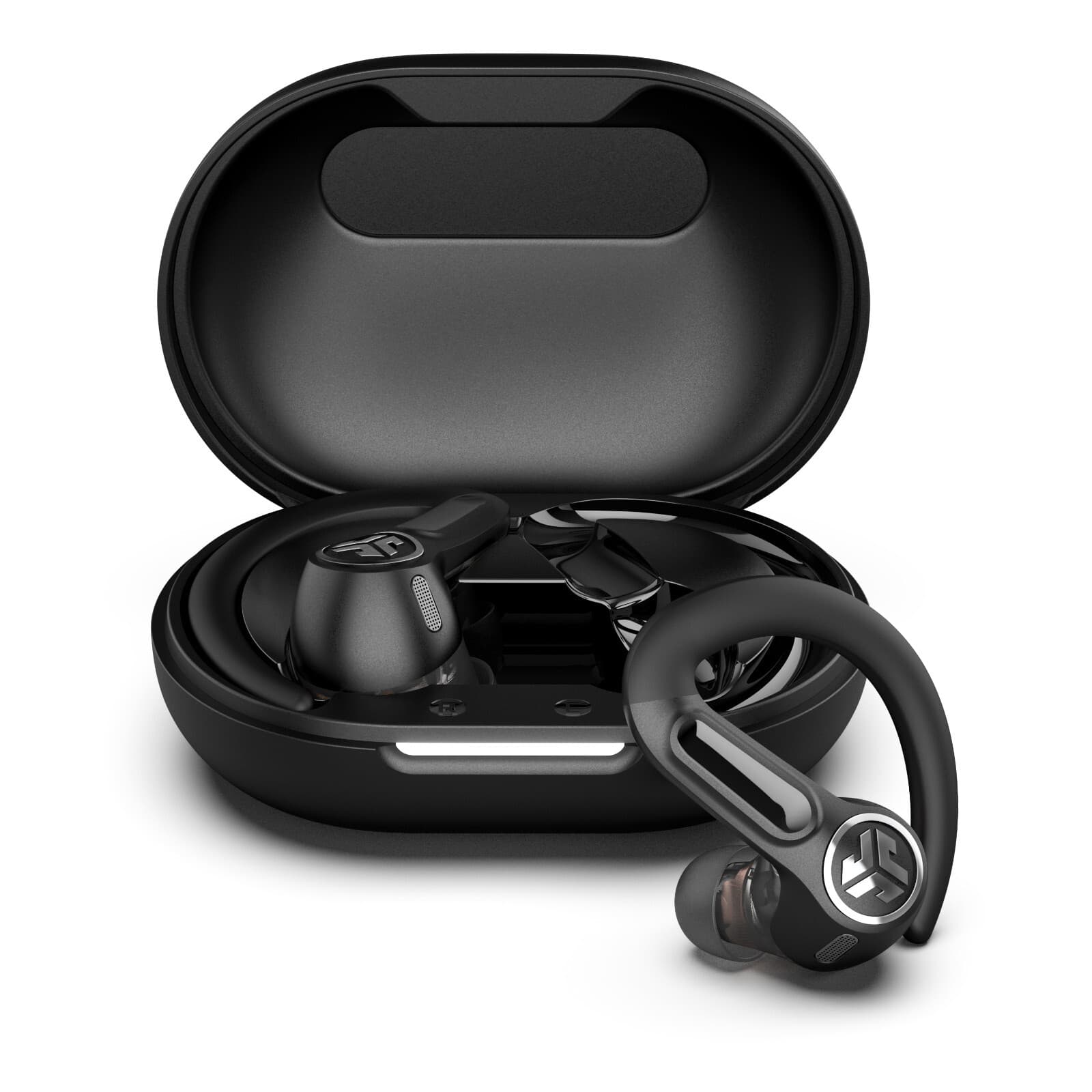 JLab Epic Sport ANC 3 True Wireless Earbuds, Sport EarHook, iOS