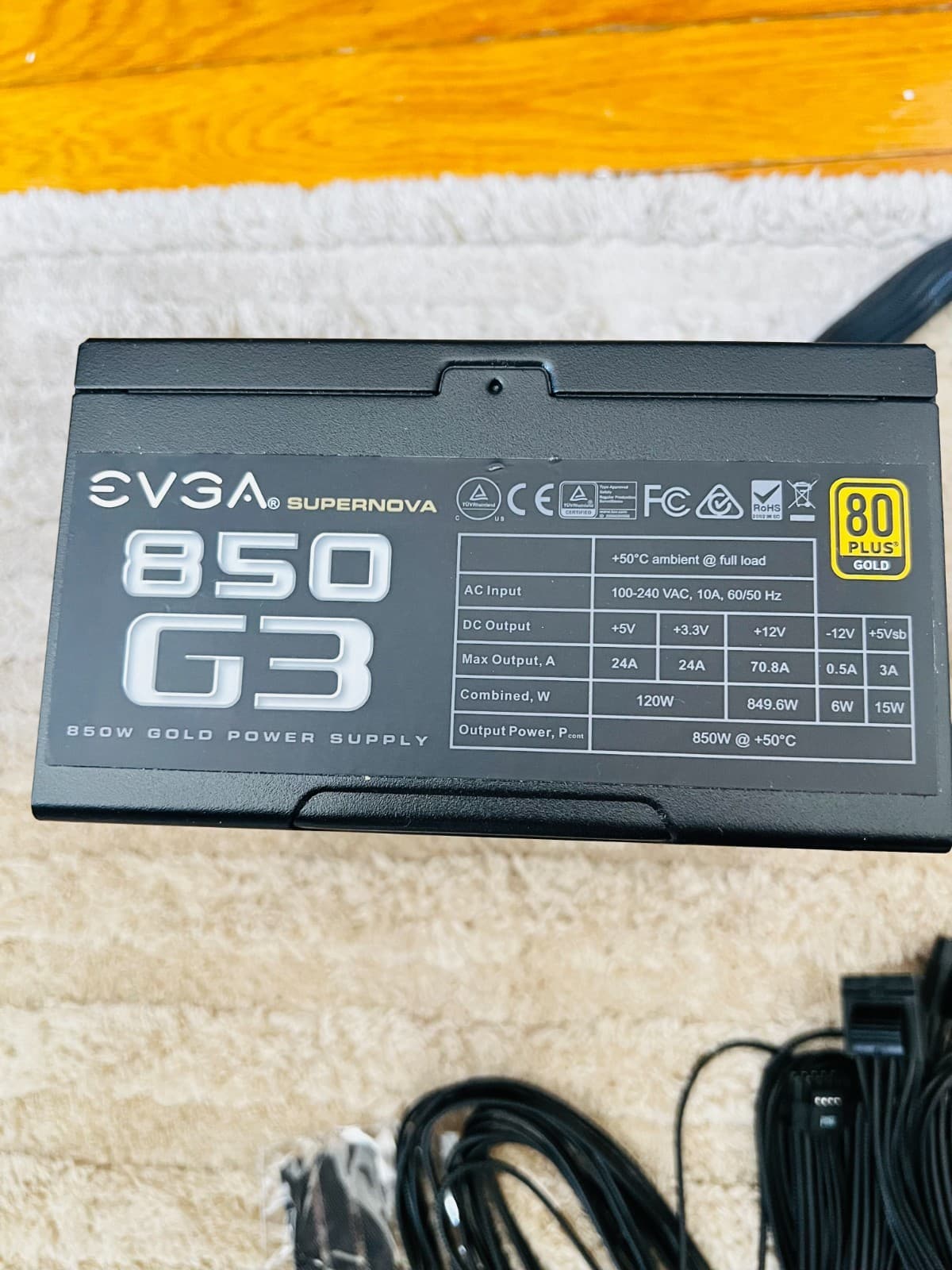 EVGA SuperNOVA 850 G3 Power Supply