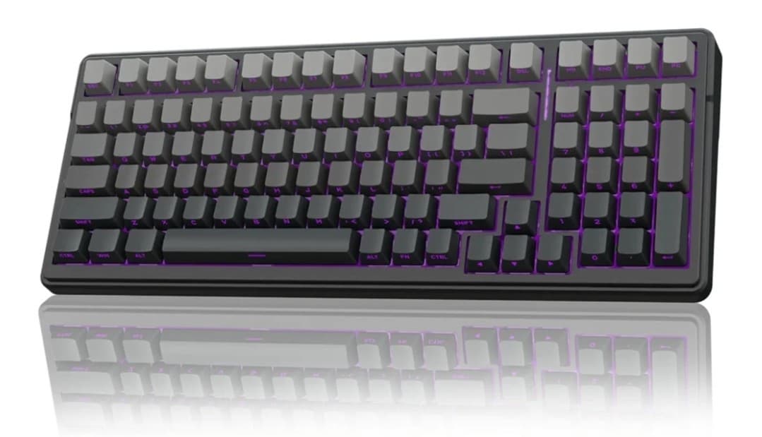 Aula F99Pro Black Gradient Grey Mechanical Keyboard Wireless