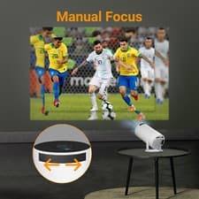 4K Mini Projector 20000 Lumen LED 1080P WiFi Bluetooth UHD Portable Home Theater 7