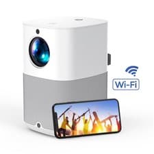 4K Mini Projector Dolby 250" 40000LMS 1080P 5G WiFi Bluetooth Video Home Theater 2