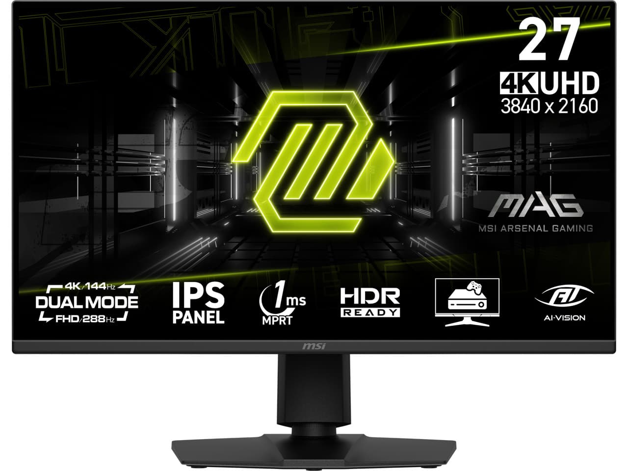 MSI MAG 275UPD E14 27-inch 3840 x 2160 (UHD) Gaming Monitor, 288Hz, Adaptive-Syn
