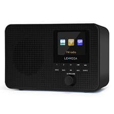 IR1 Portable WiFi Internet Radio,FM Digital Radio,Bluetooth IR1 Black