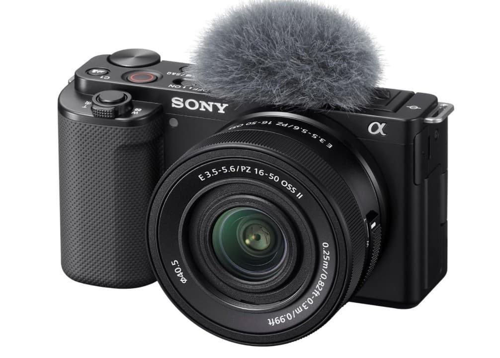 Sony ZV-E10 APS-C mirrorless vlog camera kit black ZVE10KB 4K lens