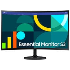Samsung S36CG Series 27" 100Hz Curved Monitor 100Hz 4ms Black LS27D36CGANXZA