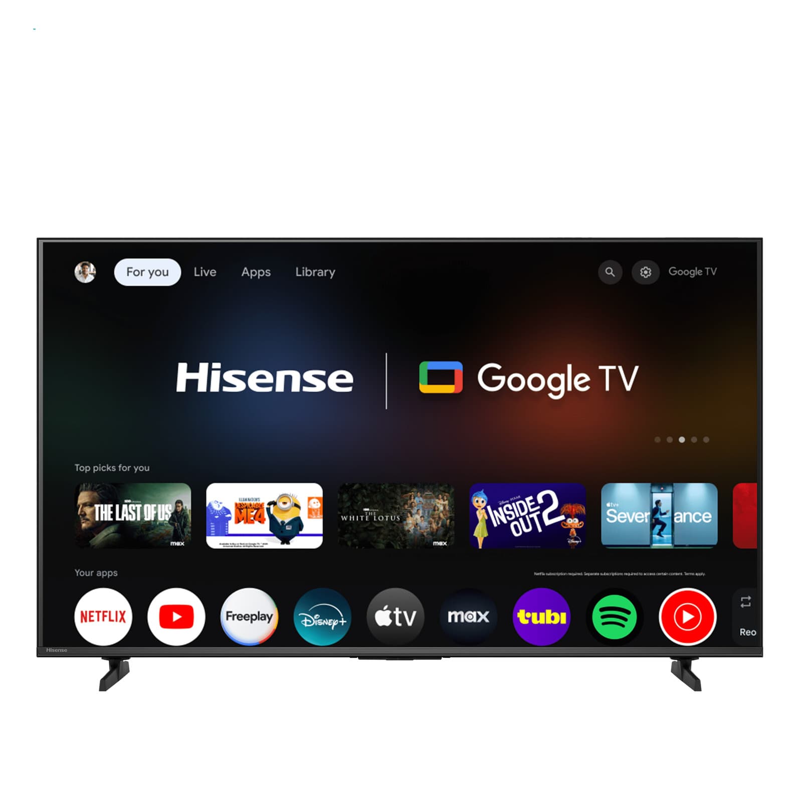 Hisense 50"Class 4K UHD (2160p) LED Smart TV (50H5BG)