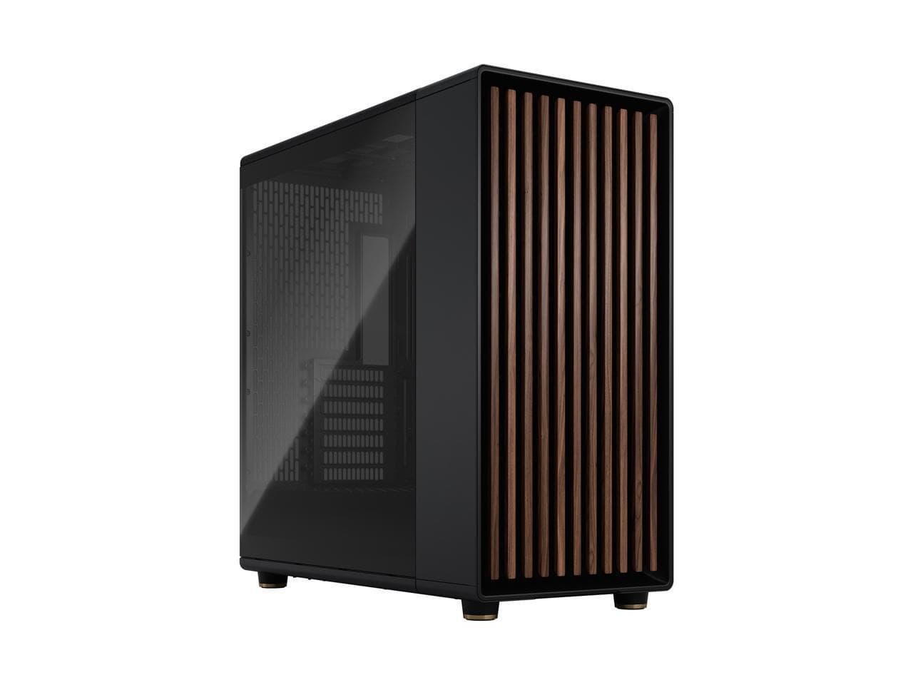 Fractal Design North XL ATX mATX Mid Tower PC Case - Charcoal Black Chassis