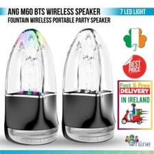 ANG M60 BTS Wireless Bluetooth Speaker Portable Boom Fountain Party Rechargeable
