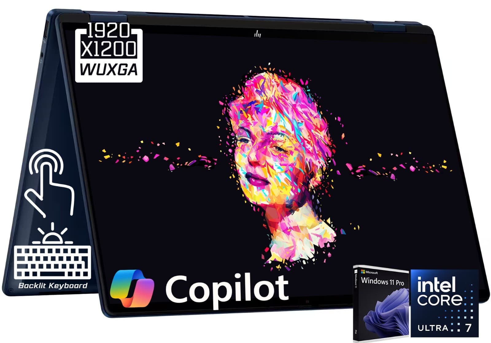 HP OmniBook Ultra Flip 14" 2-in-1 Laptop Computer