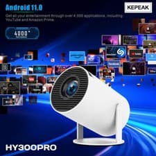 4K Mini Projector 20000 Lumen LED 1080P WiFi Bluetooth UHD Portable Home Theater 4