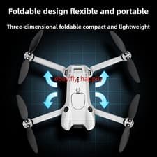 8K HD Drone Dual Camera Brushless Motor Foldable Quadcopter 2 Batteries 15
