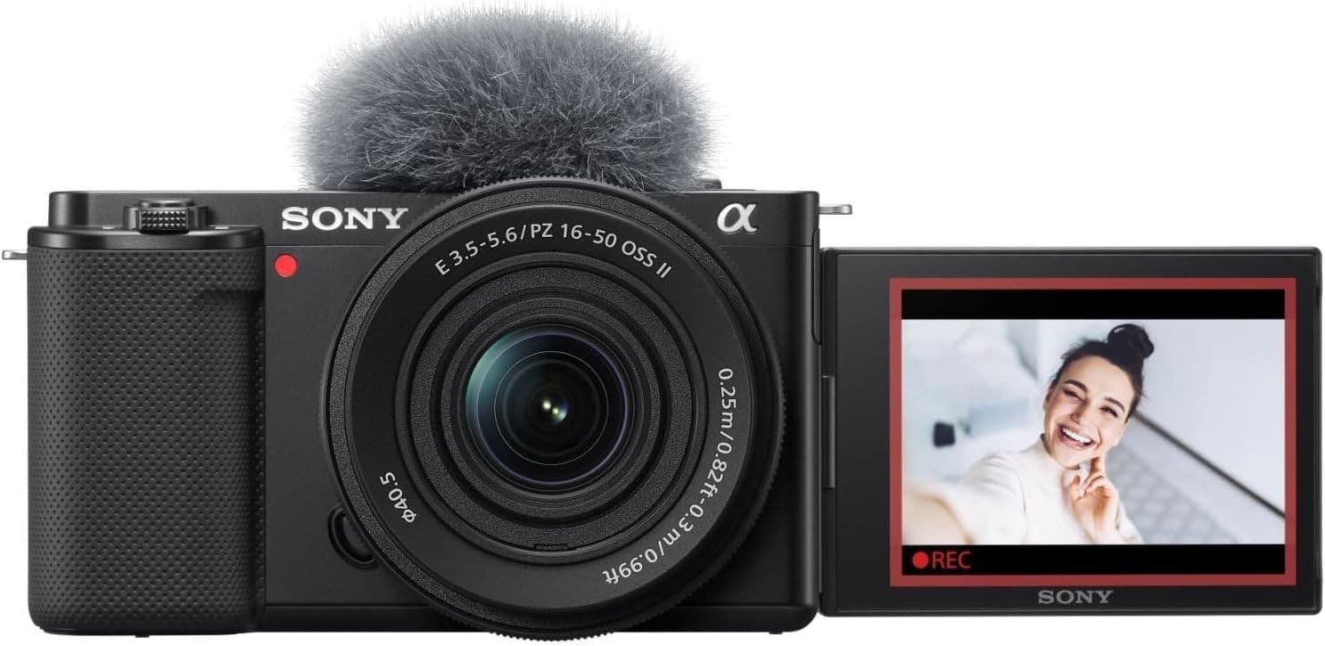 Sony Alpha ZV-E10 APS-C Interchangeable Lens Mirrorless Vlog Camera