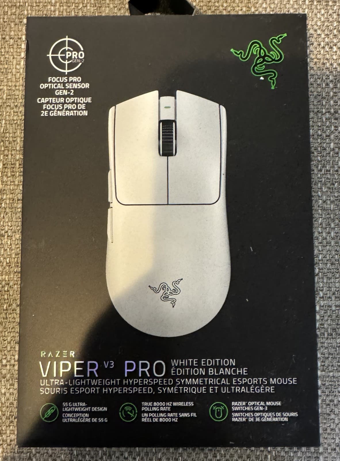 Razer DeathAdder V3 Pro Wireless Gaming Mouse