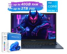 Vivo ASUS Vivobook 14" FHD Laptop, 6-Core Intel i3 WinPro