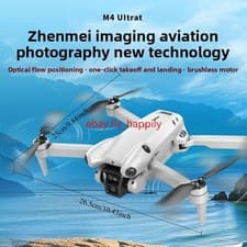 8K HD Drone Dual Camera Brushless Motor Foldable Quadcopter 2 Batteries 10