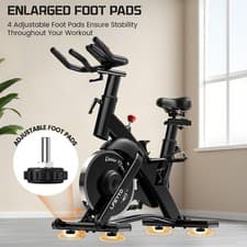 Commercial Exercise Bike Stationary Bike Indoor Cycling Cardio Workout Bike 9