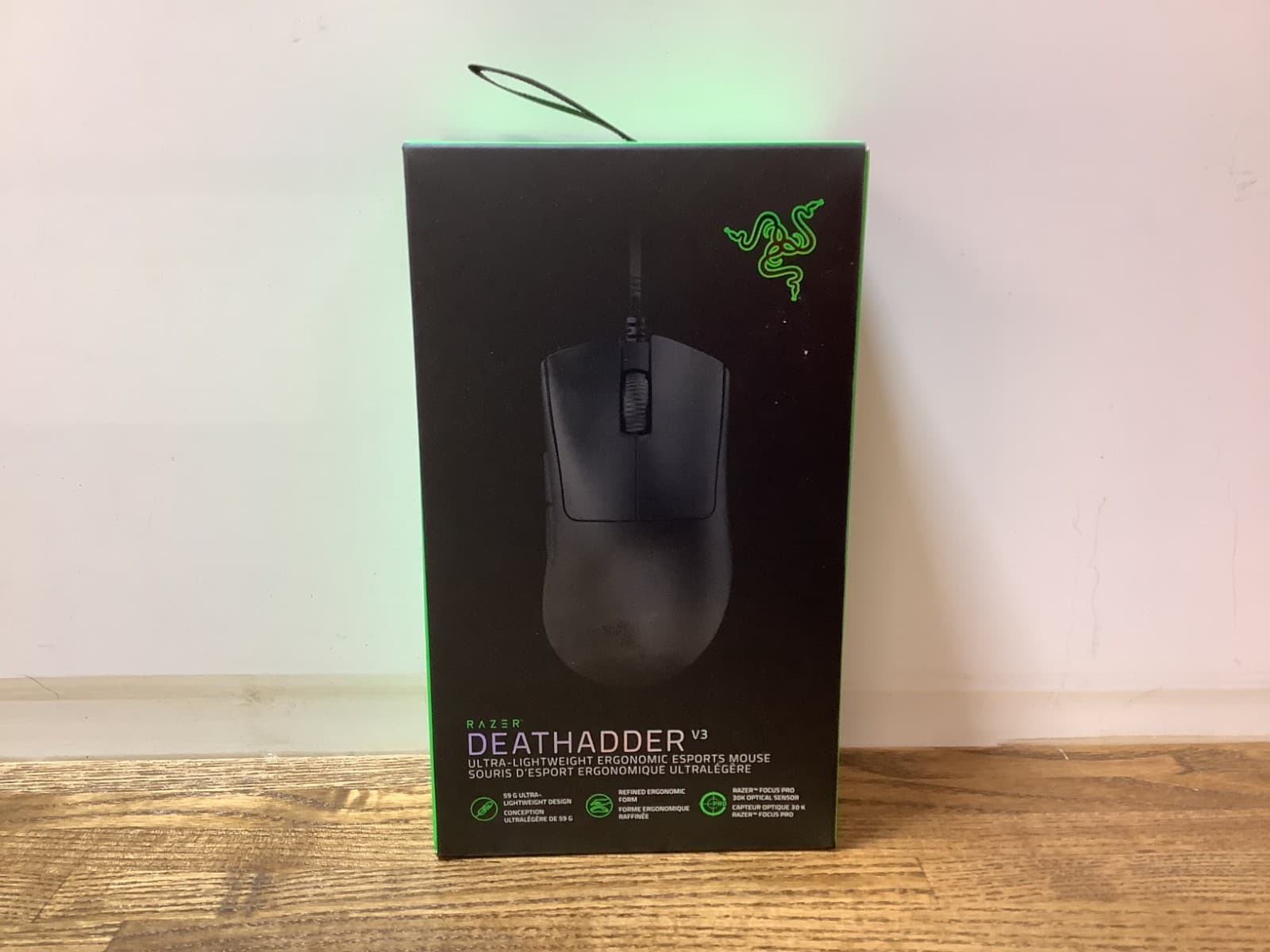 Razer Deathadder V3 Lightweight Optical Gaming Mouse- RZ01-04640100-R3U1