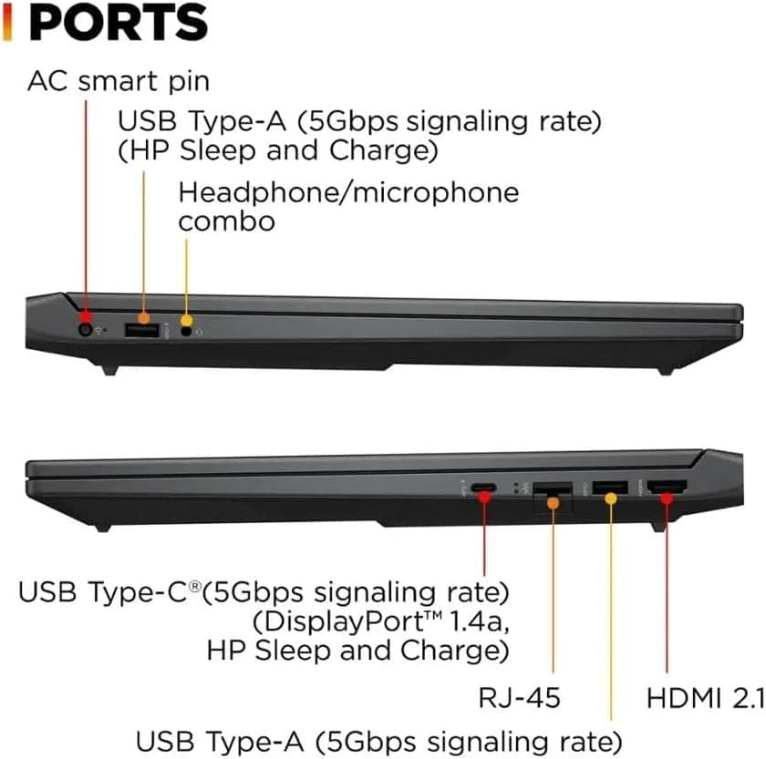 HP Victus 15.6" 144Hz Full HD Intel Core i5 13420H 8