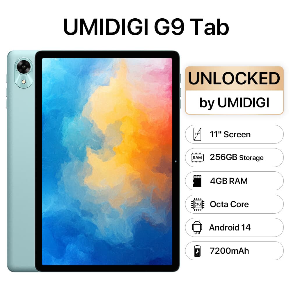 UMIDIGI G9 Tab Octa Core 11" 7200mAh Tablet