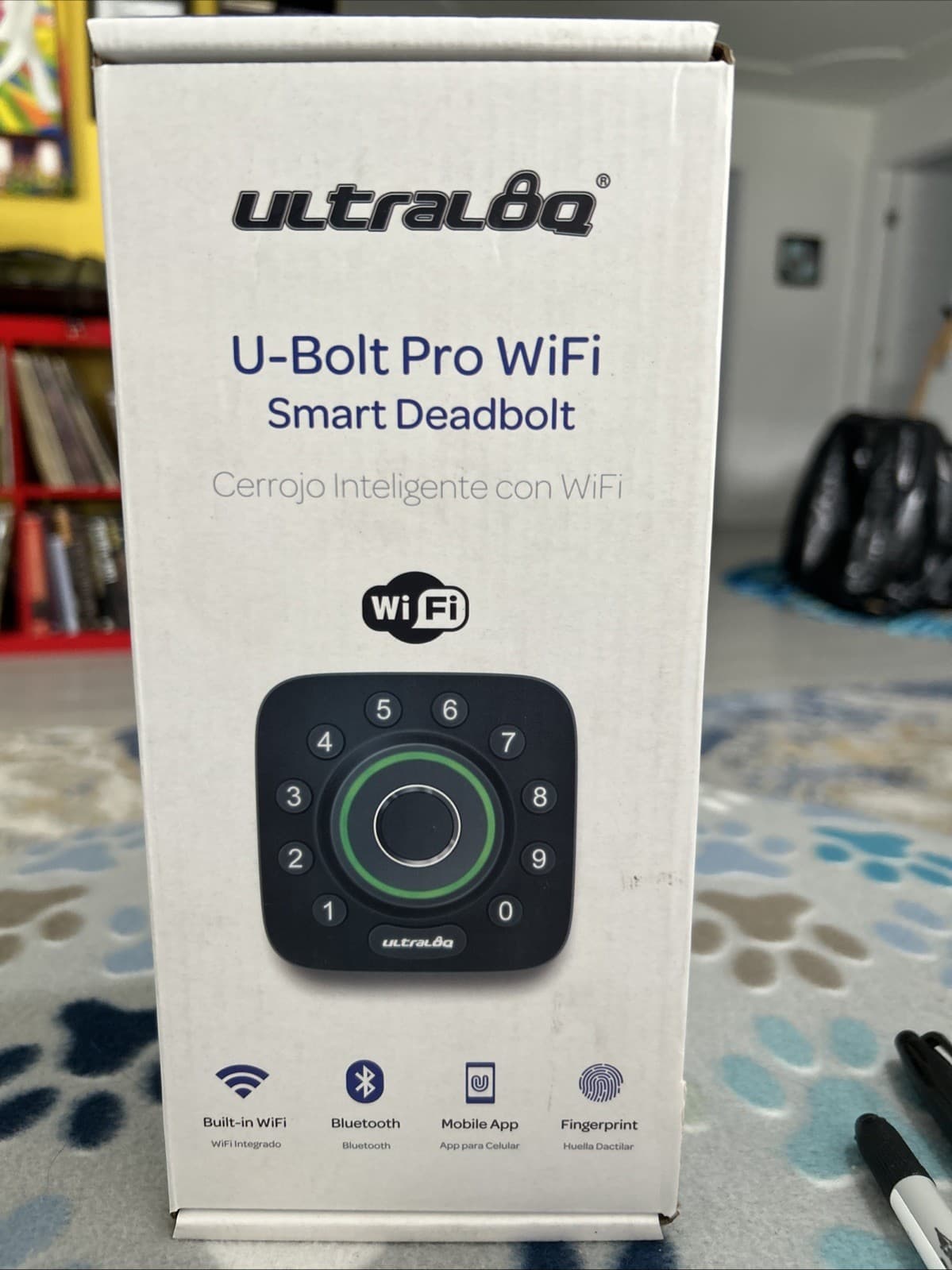 Ultraloq U-Bolt Pro WiFi Smart Lock Fingerprint Deadbolt Tested Working