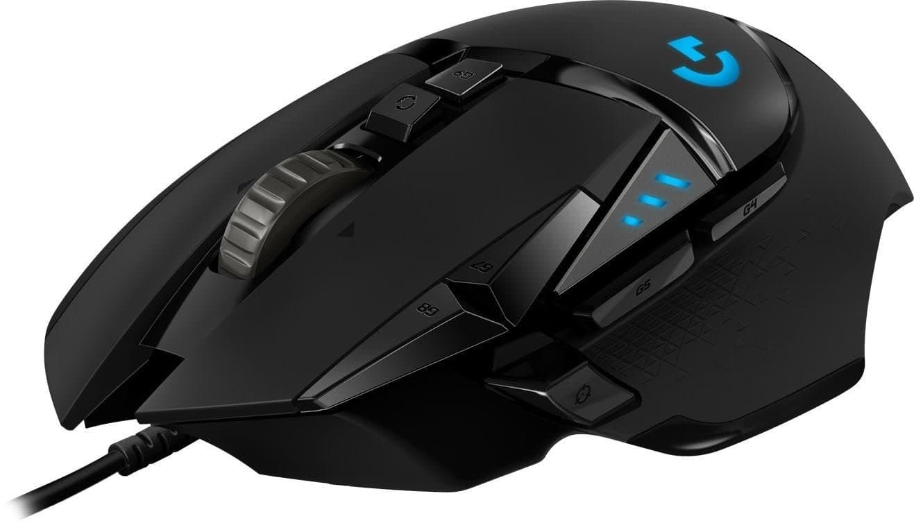 Logitech Hero High Performance Wired Gaming Mouse, 25K Sensor, 25,600 DPI