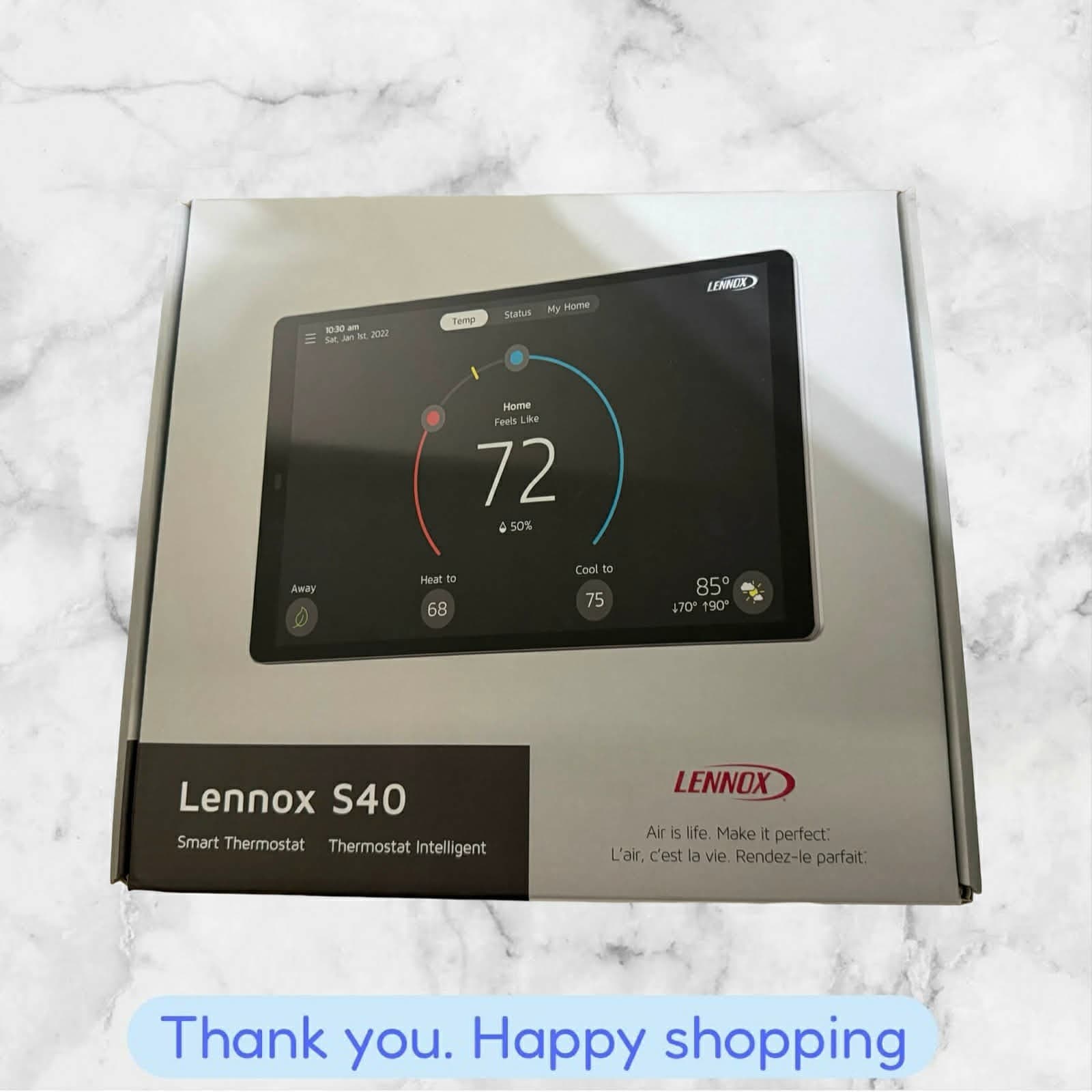 Lennox 22V24 iComfort S40 Smart Thermostat WiFi Touchscreen SHIPPING