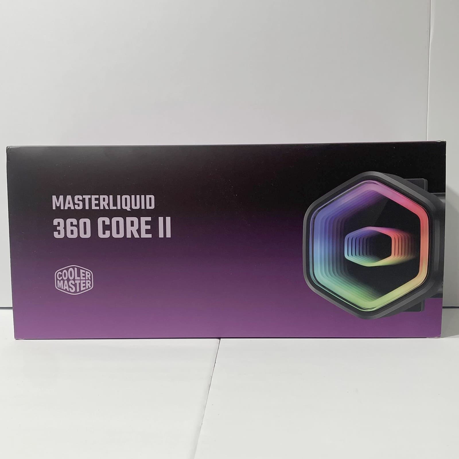 Cooler Master 360 Core II Liquid CPU AIO Cooler – 360mm Radiator, 3X ARGB PWM