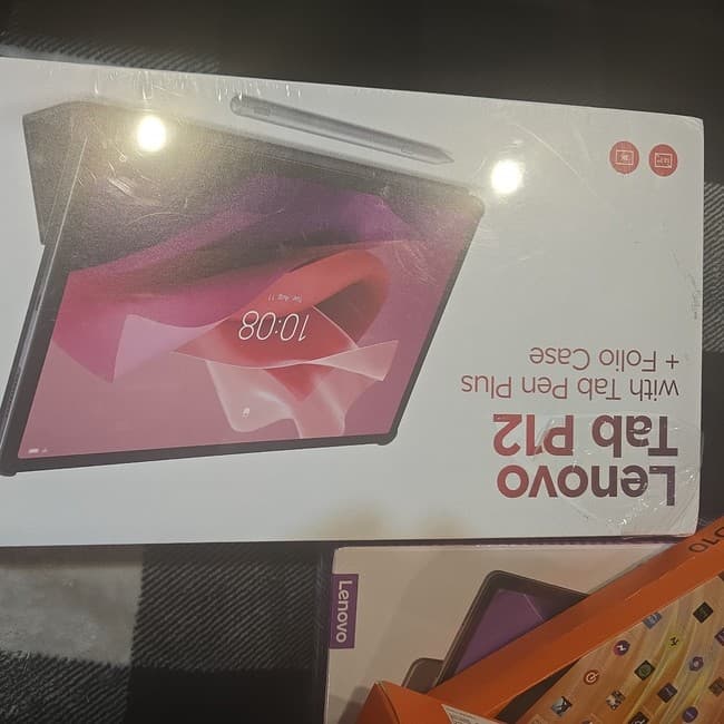 Lenovo Tab P12-2024 - Expansive Touchscreen Tablet - 12.7" 3K Display - 13MP