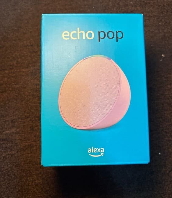 Amazon Echo Pop (newest model), Our smallest Alexa speaker, Fits in any room