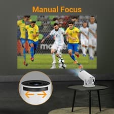 Mini Projector 10000 Lumen LED 4K 1080P WiFi Bluetooth UHD Portable Home Theater 8