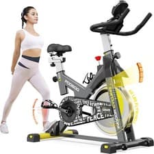Home Stationary Bike Upright Exercise Bike Indoor Cycling Cardio Workout Bike 9