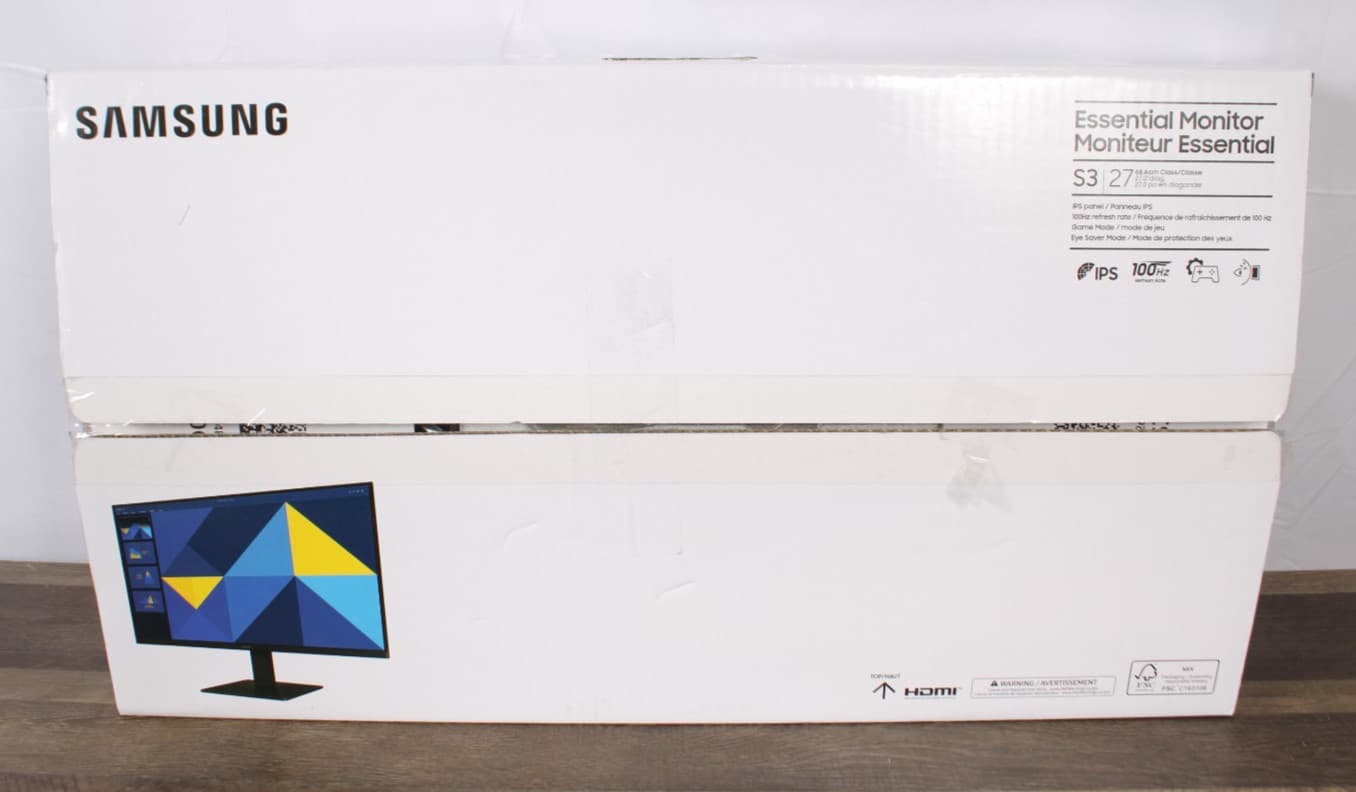 Samsung 27" S3 (S30GD) IPS LED FHD 100Hz Monitor (HDMI, D-sub) Black Tested