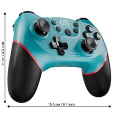 Diswoe Switch Pro Controller, Wireless Controller for Gamepad, 7