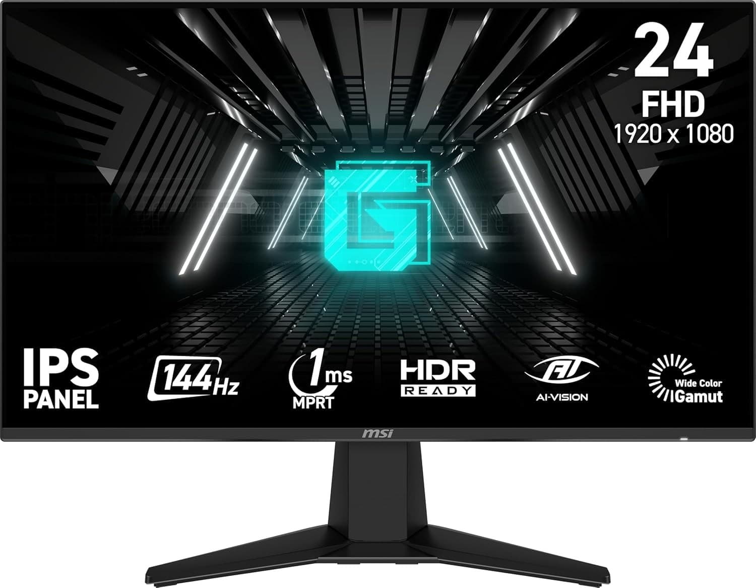 MSI G242LW 23.8" FHD (1920x1080) HDMI DP 144Hz 1ms FreeSync IPS Gaming Monitor
