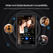 Mp3 Player Bluetooth and WiFi, Parental Controls, Pre-Installed S 6