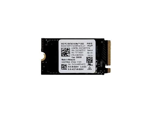 Western Digital SN740 NVMe SSD SDDPMQD-256G-1101 M.2 2242 Lenovo SSS1G97516