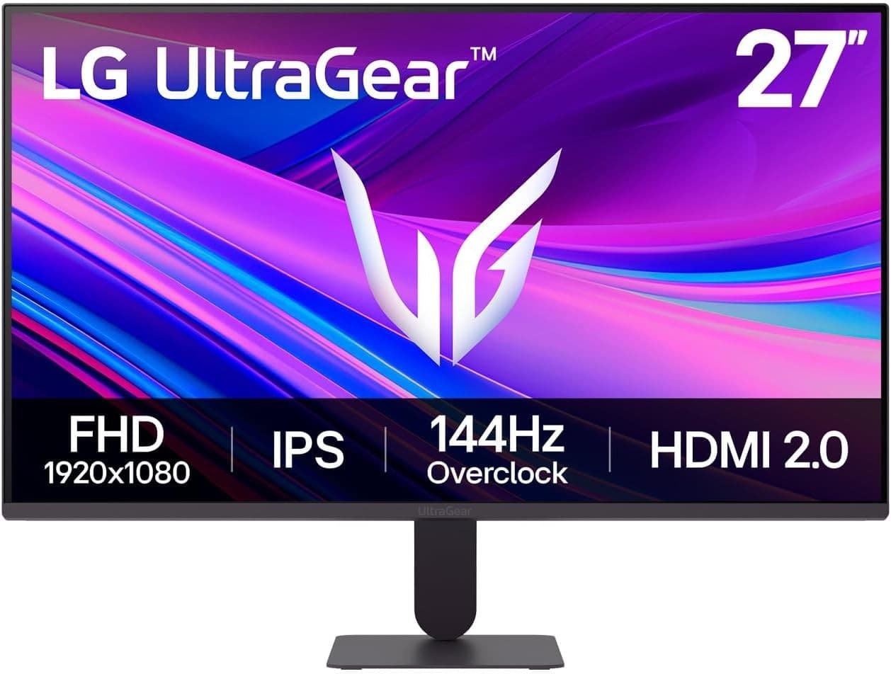 LG 27" UltraGear FHD 144Hz Overclock Gaming Monitor AMD FreeSync (27G411A)™