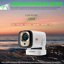 4K Mini Projector HD 1080P Portable WiFi Home Theater Projector Voice Remot 5