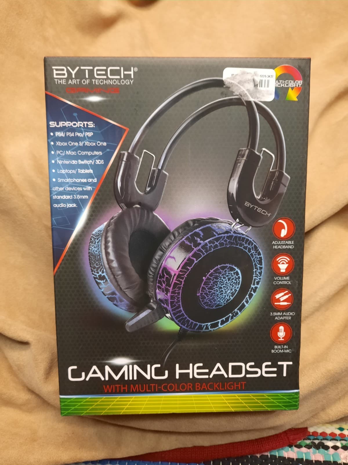 Bytech Gaming Headset Multi- Backlight