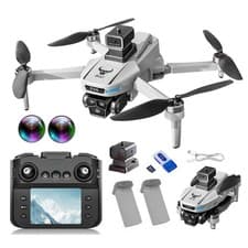 4K Camera Drone RC Screen Foldable Brushless Quadcopter Obstacle Avoidance