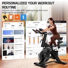 Commercial Exercise Bike Stationary Bike Indoor Cycling Cardio Workout Bike 7