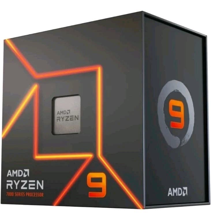 AMD Ryzen 9 7900X 12-Core, 24-Thread Desktop Processor CPU